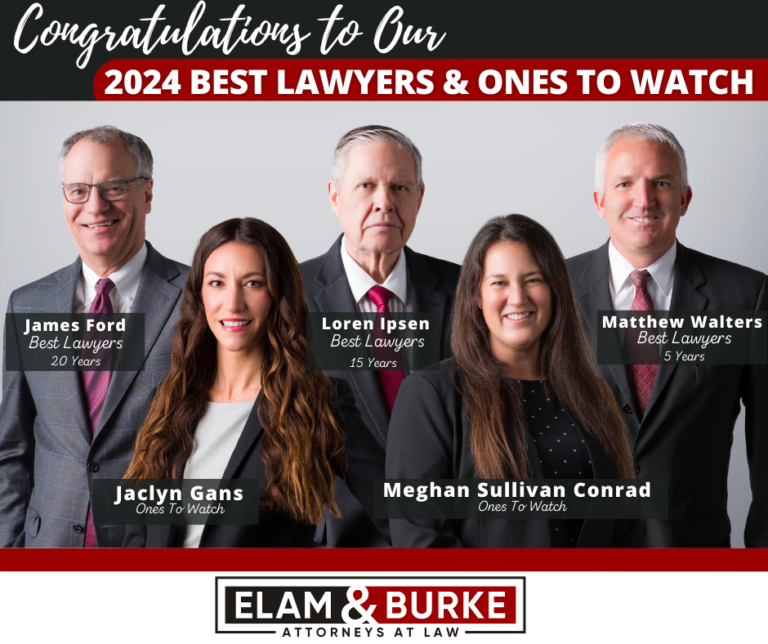 Five E&B Attorneys Named To 2024 Best Lawyers - Elam & Burke